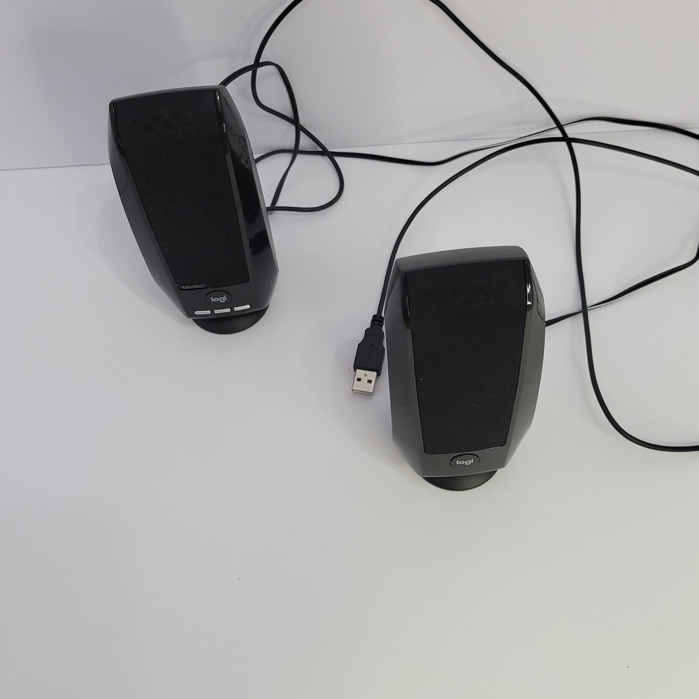 Logitech Black USB Speakers